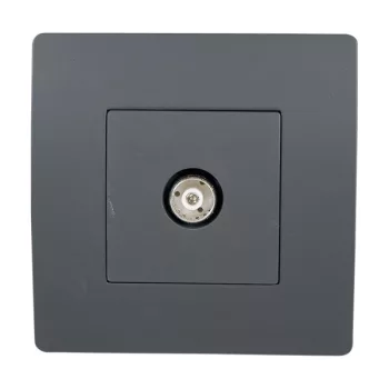 EL BASIC TZ111 TV ANTENNA SOCKET GRAPHITE-OLD