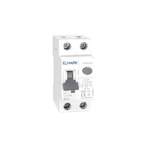 ELMARK Electromagnetic Rcbo Jel5A 6Ka 2P 40A/300Ma