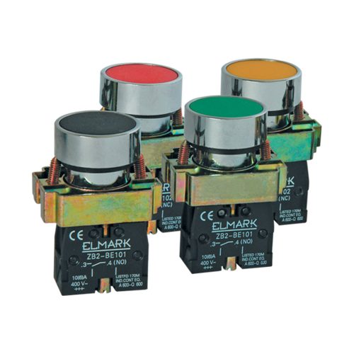 ELMARK Nyomógomb El2-Bp 42 Nc Piros Ip65