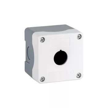 EL- B1W EMPTY ENCLOSURE FOR ONE BUTTON IP65
