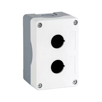 EL- B2W EMPTY ENCLOSURE FOR TWO BUTTONS IP65