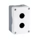 EL- B2W EMPTY ENCLOSURE FOR TWO BUTTONS IP65