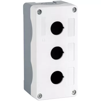EL- B3W EMPTY ENCLOSURE FOR THREE BUTTONS IP65