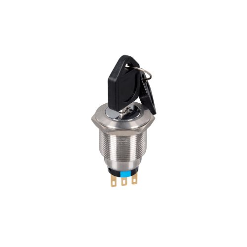 ELMARK Two Position Key Switch With Arrest El-22Y2 1No+1Nc Ip65 Red