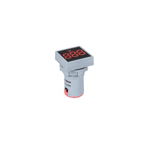 ELMARK Digitális Feszültségmérő Műszer El-Ed16S Ac 12-500V D22Mm Furatba Négyzet