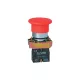 ELMARK Gombafejes Nyomógomb Type Bc 42 1Nc Piros