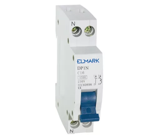 MINIATURE CIRCUIT BREAKER DP1N/10A 1P+N CURVE C