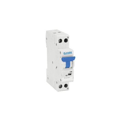 ELMARK Kismegszakító Dp1N 10A 1P+N 4.5Ka Curve С