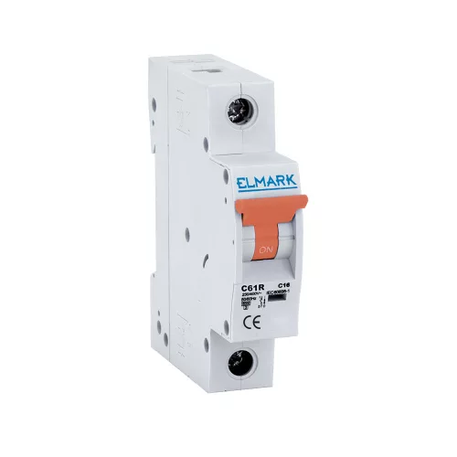 MINIATURE CIRCUIT BREAKER C61R 4A 1P 6kA CURVE C