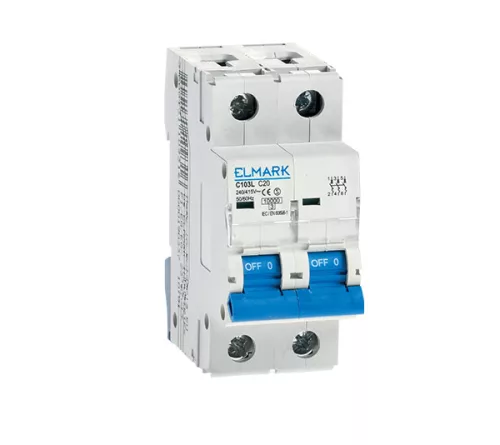 MINIATURE CIRCUIT BREAKER C101L/25A 2P CURVE C