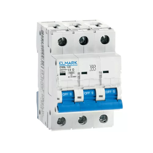 MINIATURE CIRCUIT BREAKER C103L/50A 3P CURVE C