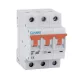 MINIATURE CIRCUIT BREAKER C63R 20A 3P 6kA CURVE C