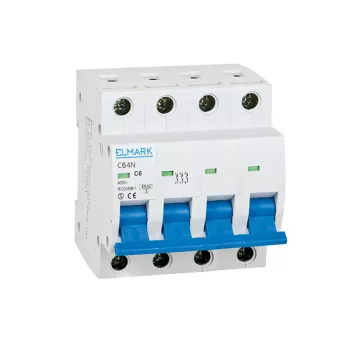 MINIATURE CIRCUIT BREAKER 64N/6A 4P CURVE C
