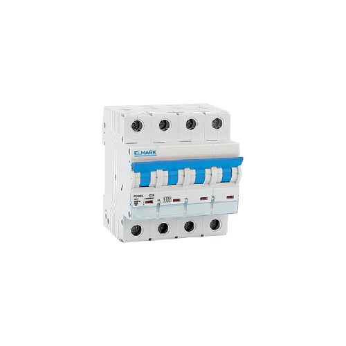 ELMARK New Kismegszakító C104L 25A 4P 10Ka Curve B