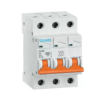 MINIATURE CIRCUIT BREAKER C43N/40A 3P CURVE C