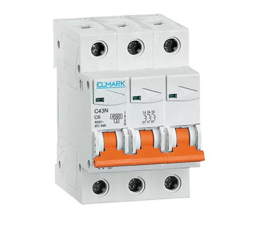 MINIATURE CIRCUIT BREAKER C43N/50A 3P CURVE C