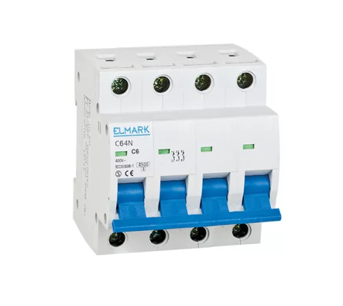 MINIATURE CIRCUIT BREAKER 64N/16A 4P CURVE B