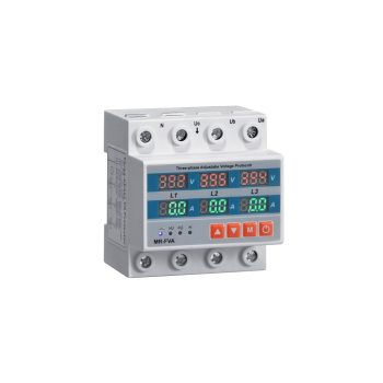 ELMARK Digitális Feszültségfigyelő Relé Mn4 3Р