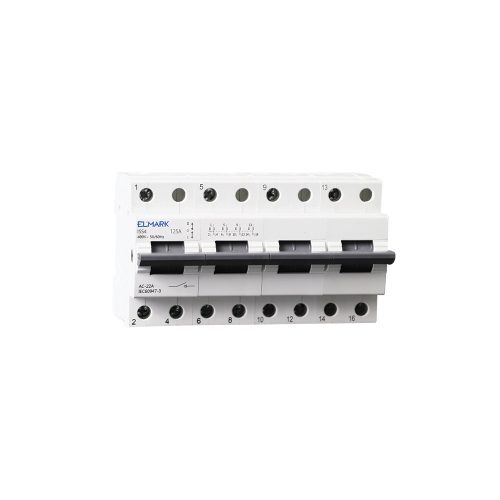 ELMARK Iss3 Changeover Switch 1-0-2 4P/125A