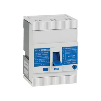   MOULDED CASE CIRCUIT BREAKER DS1-160 80A 3P WITH ADJUSTABLE RANGE 56-80A