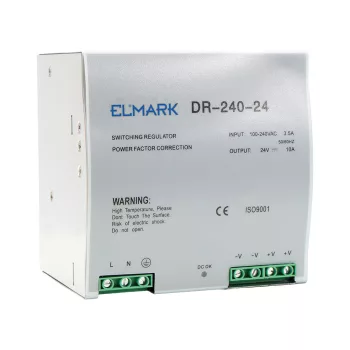 DR-120-24 POWER SUPPLY 24V OUTPUT VOLTAGE 120W