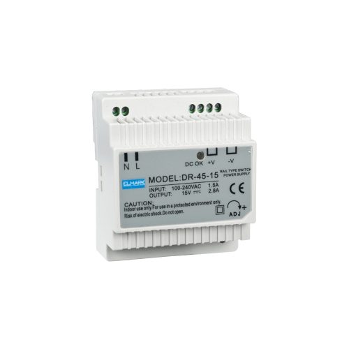 ELMARK Dr-45-15 Bemeneti 15V Kimeneti Feszültség