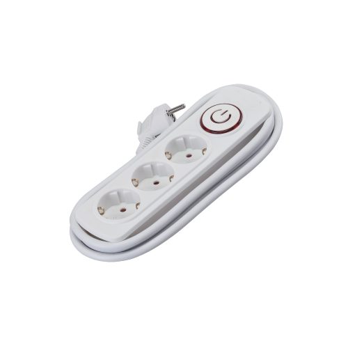 ELMARK Hármas Elosztó 2M H05Vv-F 3G1.5Mm²+Kulcs
