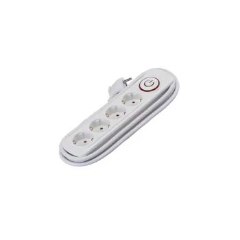 ELMARK Négyes Elosztó 2M H05Vv-F 3G1.5Mm²+Kulcs