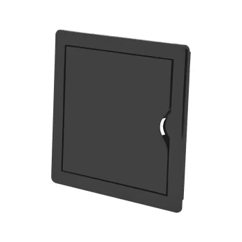 EL-803A PVC ACCESS DOOR 20/20 185x185MM, GRAPHITE