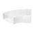 EL02-404 ADJUSTABLE KNEE 45° FOR FLAT DUCT 110/55