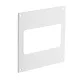 EL02-408 PVC WALL FLANGE 110x55MM