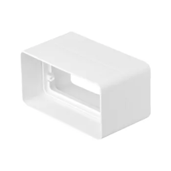 EL02-411 PVC CONNECTOR FOR FLAT DUCTS 110x55MM
