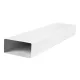 EL02-413 PVC FLAT DUCTS 110x55MM, 1M