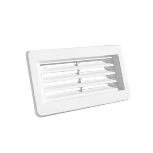 EL02-519 PVC END GRILL FOR FLAT DUCTS 220x55MM