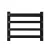 ELMARK EL-ETR75 EL. WALL TOWER RACK 75W, BLACK
