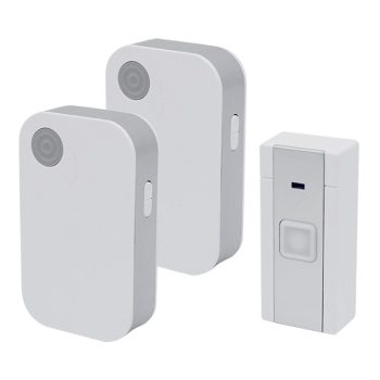 WIRELESS DOORBELL 5023/2 DC 36 MELODIES TWO RECEIVERS