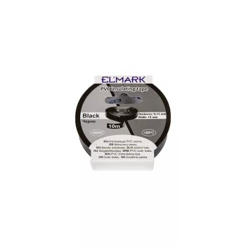 ELMARK Szigetelő Szalag 10Mx19Mm Fekete