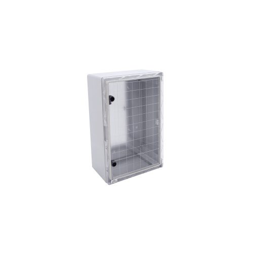 ELMARK Plastic Board Abs 400X300X165 Transparent Door
