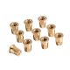 SPARE BRASS INSERT KIT (10PCS)