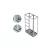 ELMARK Dbt- Vertical Splitting Set For Height 200Cm