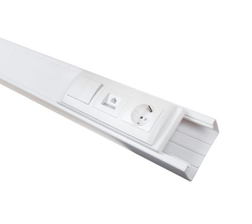 TRIPLE FRAME FOR PLASTIC TRUNKING
