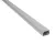 2m. 25X25 PLASTIC CABLE TRUNKING CT2 GREY