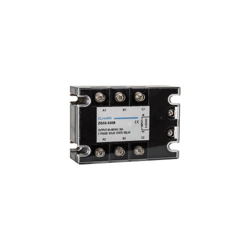 ELMARK Szilárdtest Relé Zg33-3-20B 400Vac 20A 3P
