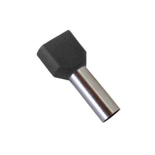 ELMARK Érvéghüvely Tе1508/Fekete (100Db/Csomag)