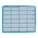 PLASTIC STORAGE BOX 24DRAWERS 50X16X39cm NO SCREW