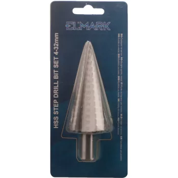 HSS STEP DRILL BIT SET 4-32mm