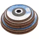 FLAP DISC WITH FIBERGLASS BACKING 125X22.2 G40