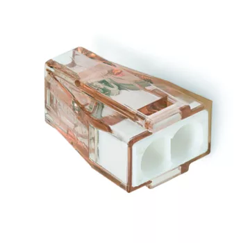 WAGO 773 CONNECTOR, 2 RIGID CONDUCTORS 1,5-4 MM2