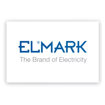 STICKER ELMARK THE BRAND OF ELECTRICITY 1000x250mm