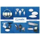 ELMARK LIGHTING VINYL SIZE 4x3m